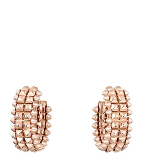 Cartier Rose Gold Clash De Cartier Hoop Earrings Harrods At