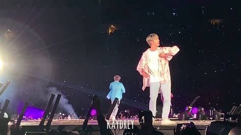 Bts Medley Dope Baepsae Fire Speak Yourself Tour Concert Rose Bowl