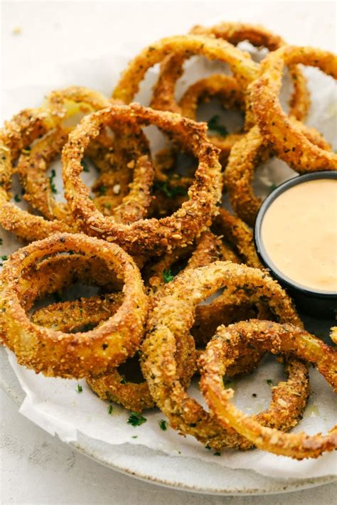 Crispy Air Fryer Onion Rings - B Foody