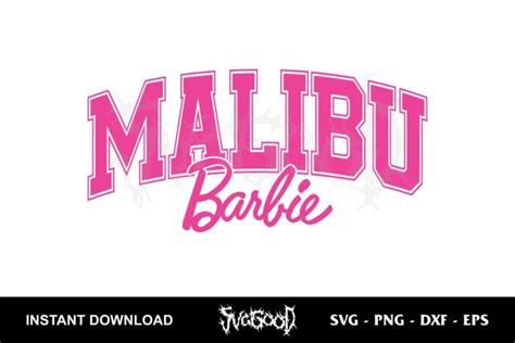 Malibu Barbie SVG - SVGGOOD