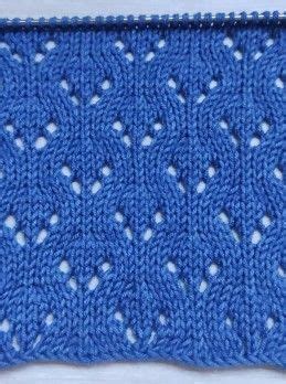 Free Knitting Patterns Easy Lace Stitch Knitting Pattern