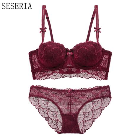 SESERIA Hot Sale Fashion Sexy Bra Set Lingerie Women S Lace Sexy