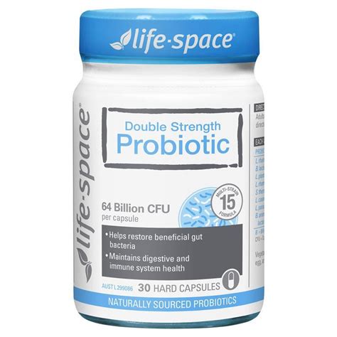 Buy Life Space Double Strength Probiotic 30 Capsules Online At Chemist