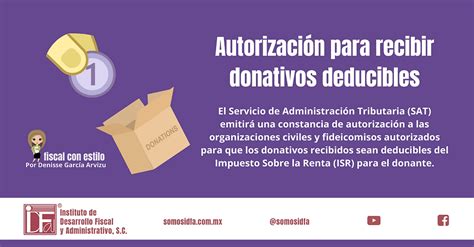 Autorizaci N Para Recibir Donativos Deducibles