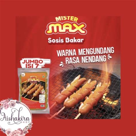 Jual Mister Max Sosis Bakar Gr Mekar Sosisnya Shopee Indonesia