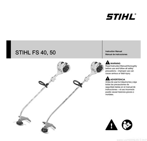 Stihl Fs C Trimmer Manual