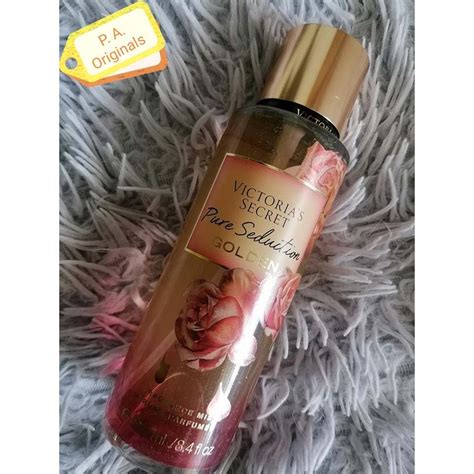 Victoria S Secret Pure Seduction Golden Fragrance Mist Shopee Philippines