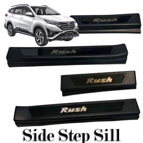 Toyota Rush Door Side Step Sill Scuff Plate Shopee