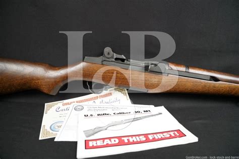 Springfield M1 Garand US U S CMP 30 06 Semi Automatic Rifle MFD 1955