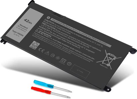 Fepprry Yrdd6 42wh Laptop Battery For Dell Inspiron 15 3000