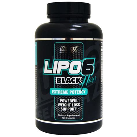 Nutrex Lipo 6 Black Hers Extreme Potency 120Caps | Buy health products ...
