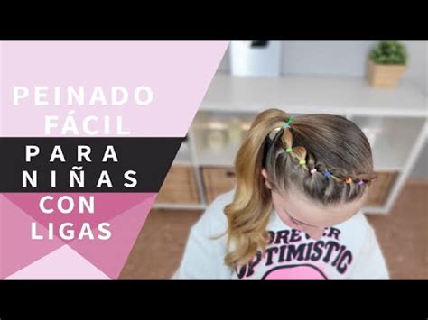 Peinado Para Ni As Con Trenza Pull Through Con Ligas Peinados F Ciles