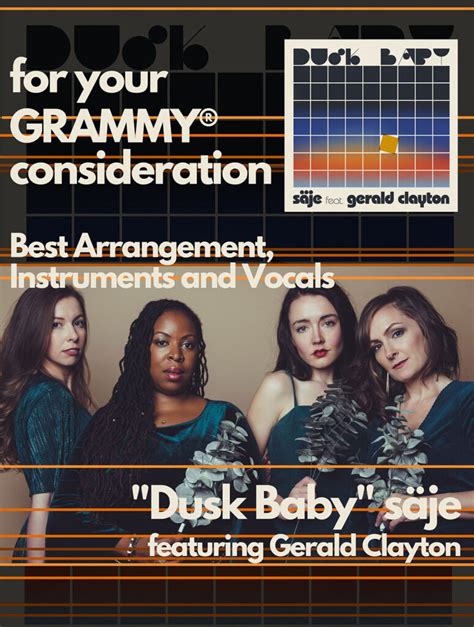 For Your Grammy® Consideration Säje