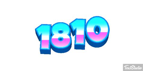 number animated gif logo designs