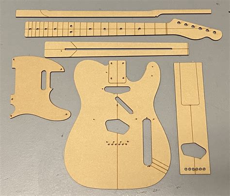 Fender Telecaster Body 3d Cad Files Stl Step Skp F3d Iges 11 Scale Cnc Cut Files 3d Printing