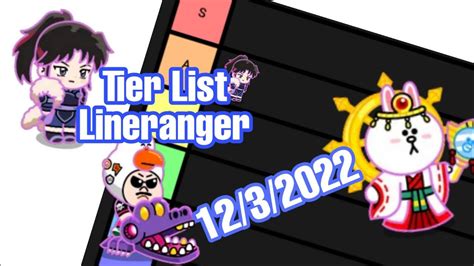 Line Ranger Tier List Youtube