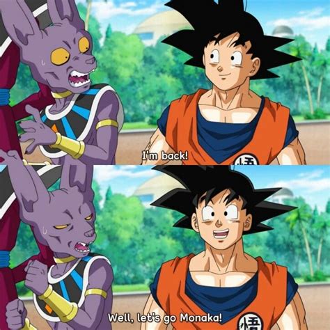 Oh Goku Xd Beerus Is 100 Done With Gokus Instant Transmission Lord