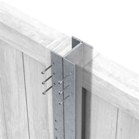 Galvanised DuraPost Wide Section