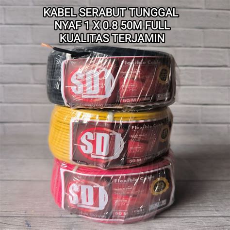 Sdj Kabel Nyaf X M Full Cable Tunggal Serabut Bagus Berkualitas