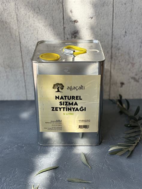 Naturel Sızma Zeytinyağı 5 L Online Sipariş