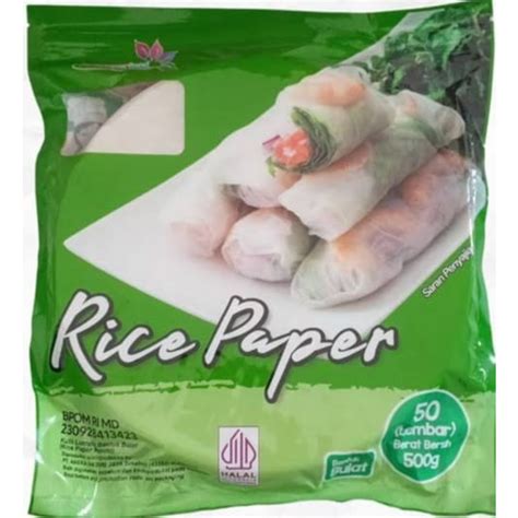 Jual JAVA SUPER FOOD RICE PAPER BULAT KULIT LUMPIA VIETNAM RICE