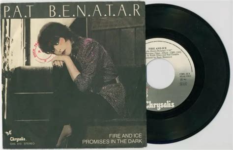 Pat Benatar Fire And Ice Promises In The Dark Chrysalis Chs 313