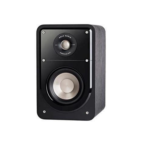 Caixa Acústica Polk Audio Signature S15 Bookshelf Preta Par