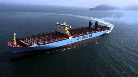 Maersk Triple E The Worlds Biggest Container Ship Youtube