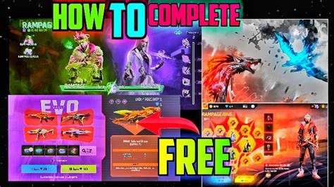 How To Complete RAMPAGE EVENT Free Fire New Event Updates Evo Gun