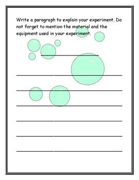 Scientific Method Graphic Organizer By Fatma Hassan Tpt