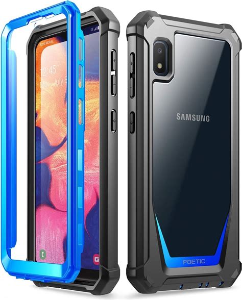 Poetic Galaxy A10e Rugged Clear Case Full Body Hybrid Shockproof Bumper Cover