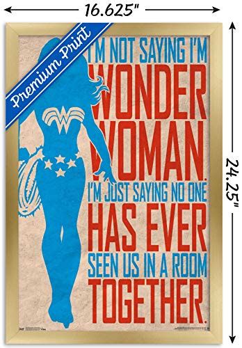 Trends International Dc Comics Wonder Woman Secret Identity Wall