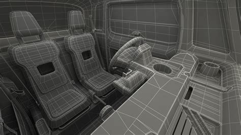 Citroen Ami Simple Interior Rigged 3D Model - TurboSquid 2092157