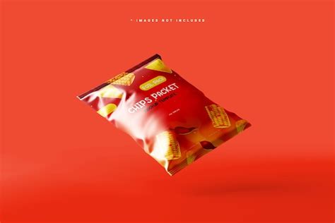 Premium Psd Chips Bag Mockup