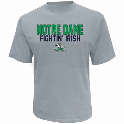 Ncaa Mens Short Sleeve T Shirt Notre Dame Fighting Irish