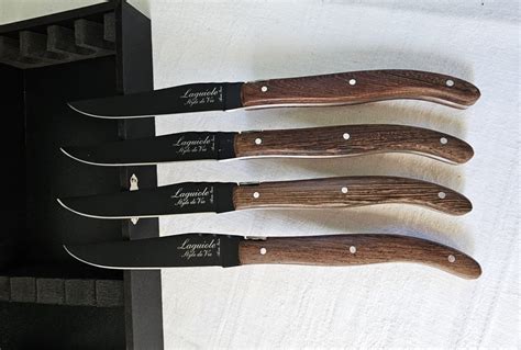 Laguiole Met Echtheidscertificaat Table Knife Set Luxury Line Style