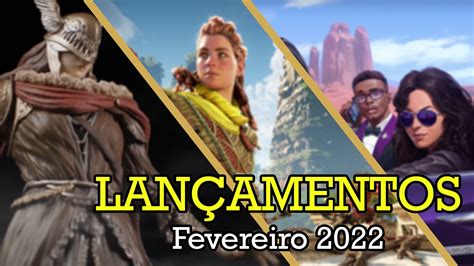 Lan Amentos De Jogos Fevereiro Gamer News