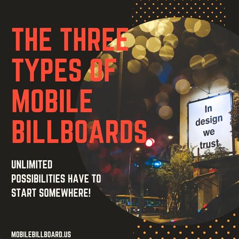 What Are The 3 Types Of Mobile Billboards? | Mobile Billboard