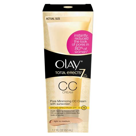 Olay Total Effects Pore Minimizing CC Cream Light Medium Shop Facial