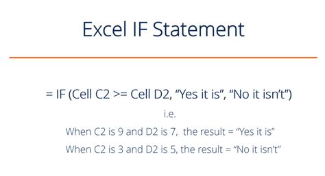 How To Create An If Then Statement In Excel With Multiple Conditions