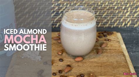 Iced Almond Mocha Smoothie