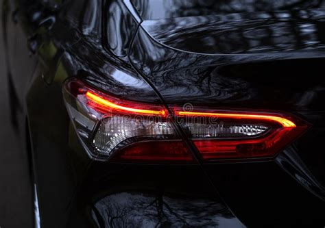 Sport Car Lights Background, Back Light Element Stock Image - Image of ...