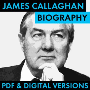 Prime Minister James Callaghan Biography Research Organizer Pdf