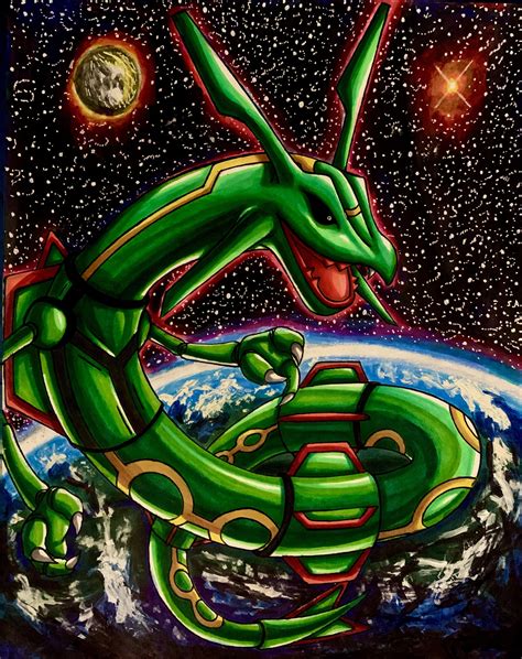 Making A Pokemon Card Design Of Rayquaza Rpokemon