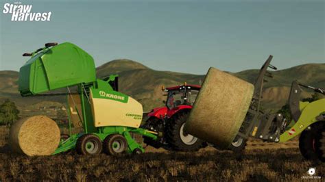 Straw Harvest Dlc For Farming Simulator 19 Comes Into Play