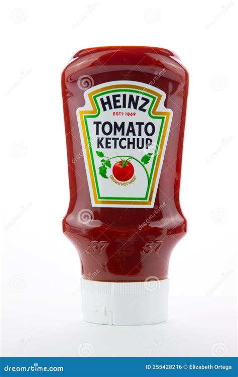 Ketchup Bottle Heinz Brand Editorial Photo Image Of Plastic