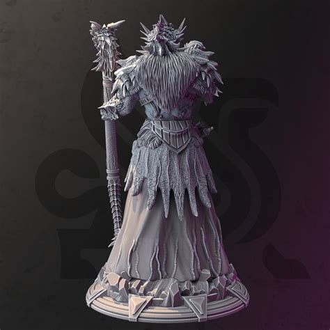 Dragonborn Wizard Sorcerer Warlock Mage Dnd Miniature Dungeons And