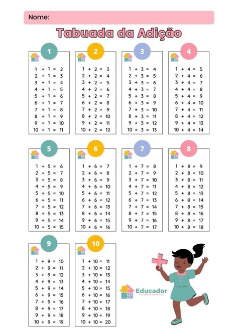 tabuada de multiplicação para imprimir pdf