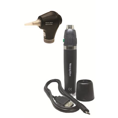 Welch Allyn V Led Macroview Basic Otoscope Complete Set W Li Ion