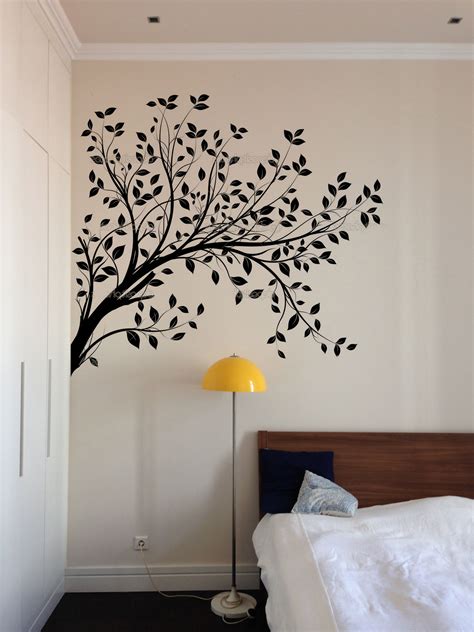 6 Ft Big Tree With Bird Wall Decal Deco Art Sticker Mural Etsy Artofit